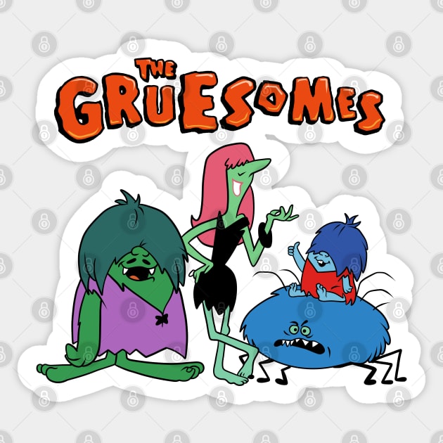 The Gruesomes Sticker by OniSide